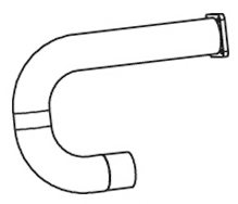 DINEX 49294 Exhaust Pipe